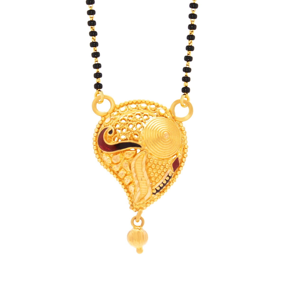 Lavisha Gold Mangalsutra Pendant