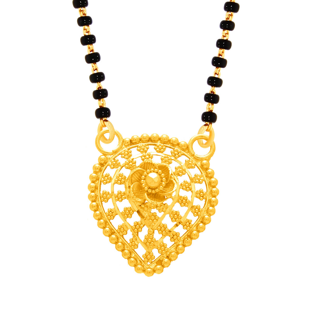 Etisha Gold Mangalsutra Pendant