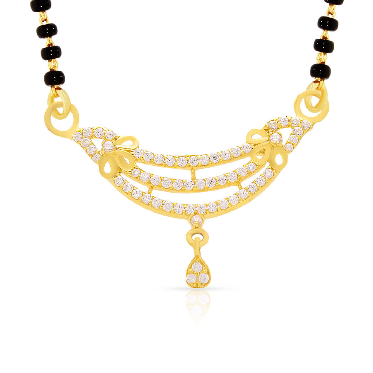 Enchanting Elegance Gold Mangalsutra Pendant