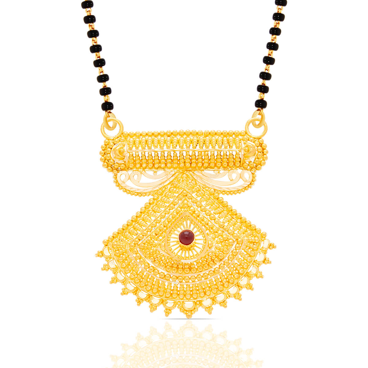 Saubhagyavati Mangalsutra Gold Pendant