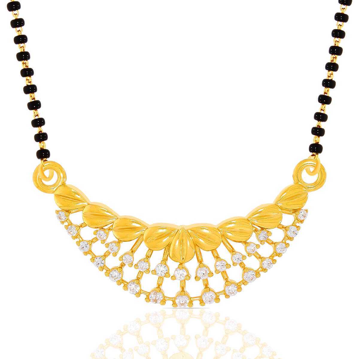 Cultural Elegance Gold Mangalsutra Pendant