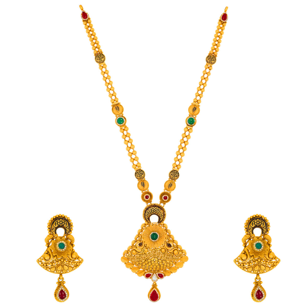 Truniba Gold Necklace with Free Gold Coin