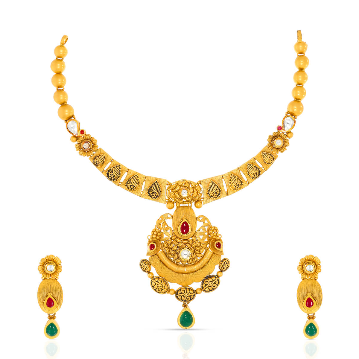 Gold Necklace Set with Free Gold Coin