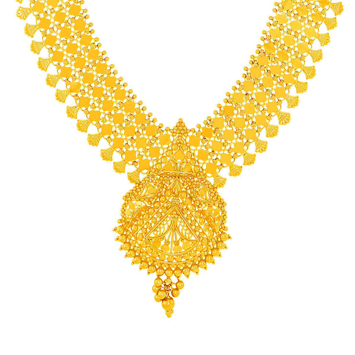 Debisha Gold Necklace with Free Gold Coin