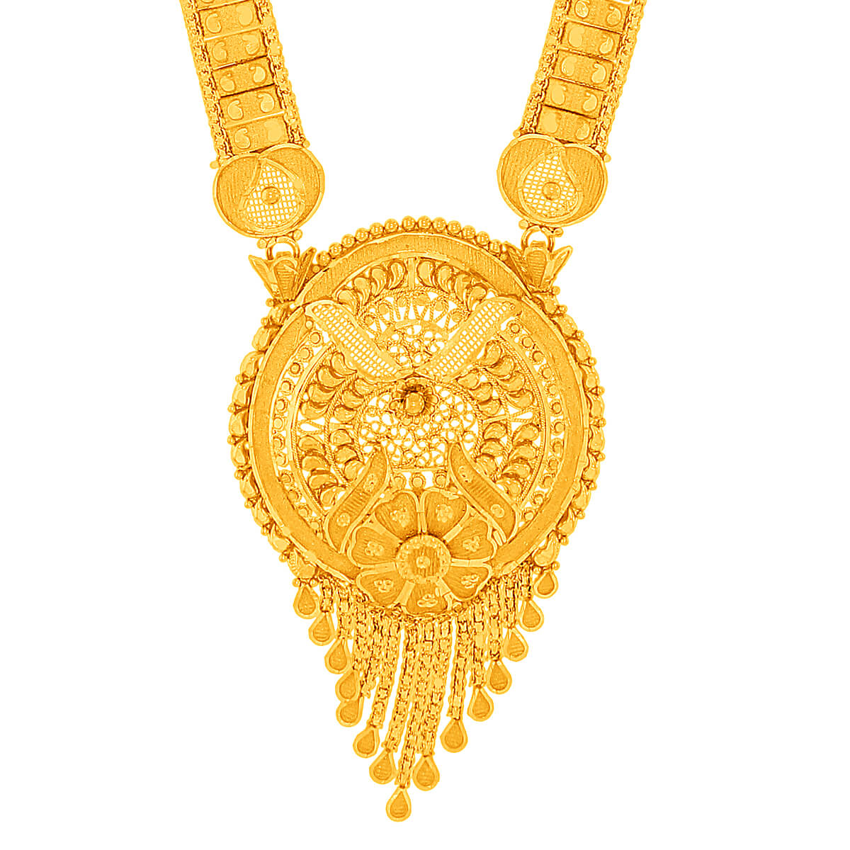 Sagarika Gold Necklace with Free Gold Coin