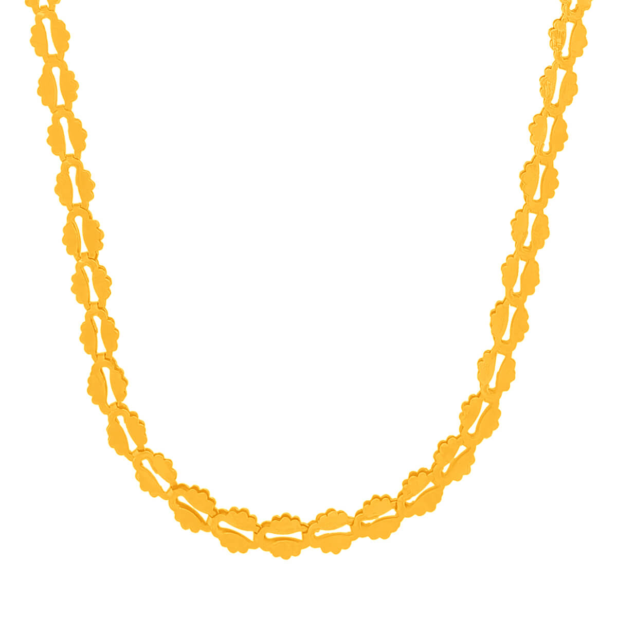 Sana Gold Necklace with Free Gold Coin