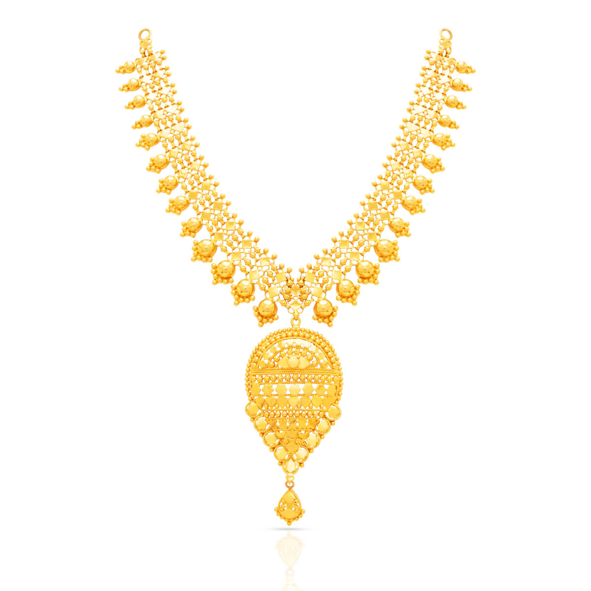 Chandan Gold Necklace with Free Gold Coin