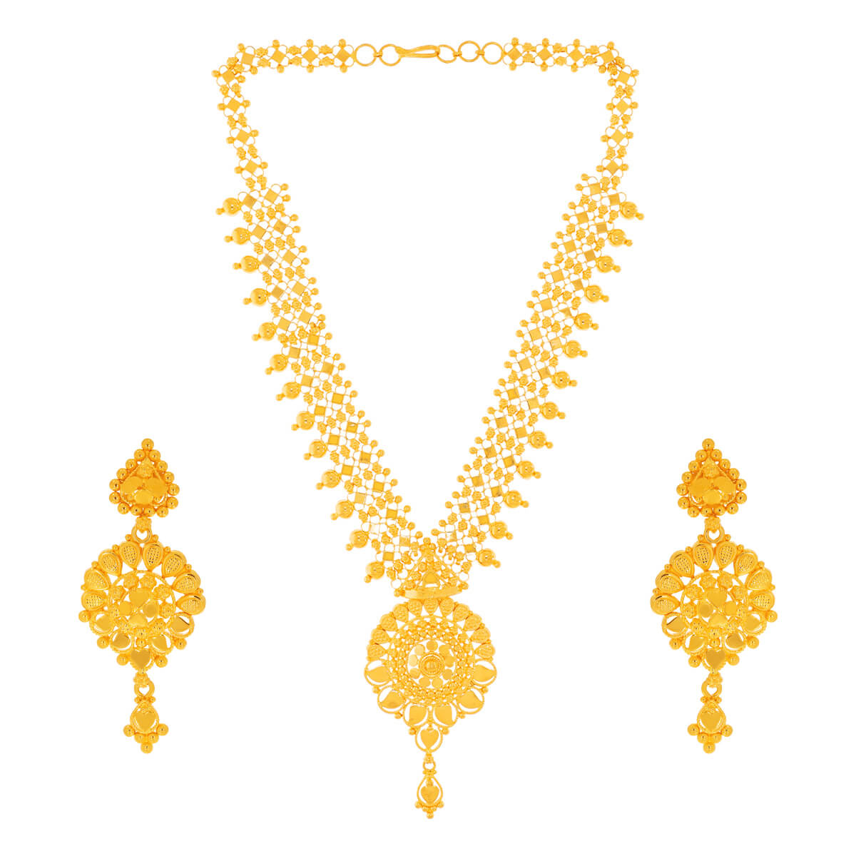 Sumara Gold Necklace Set