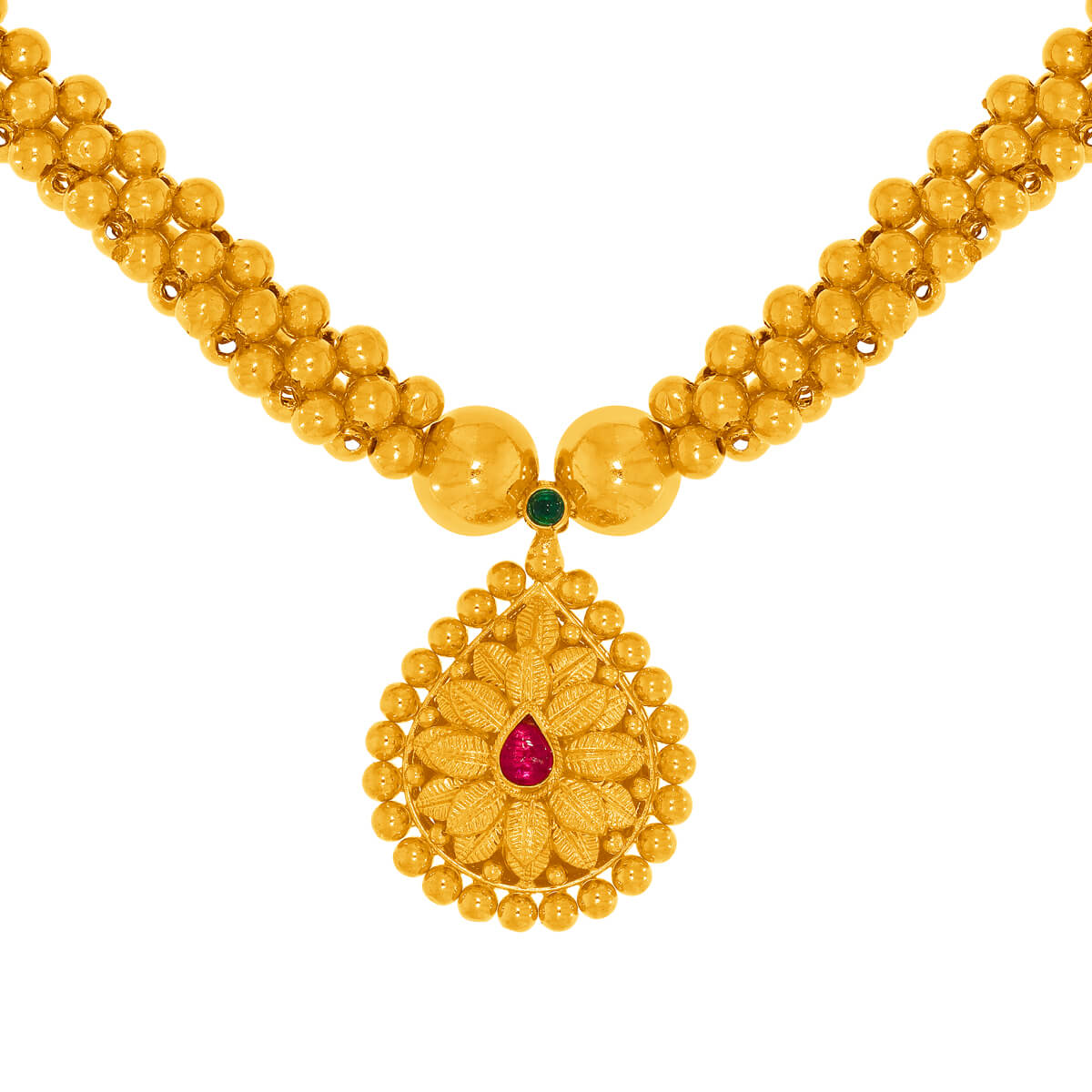 Nivan Gold Thushi Necklace