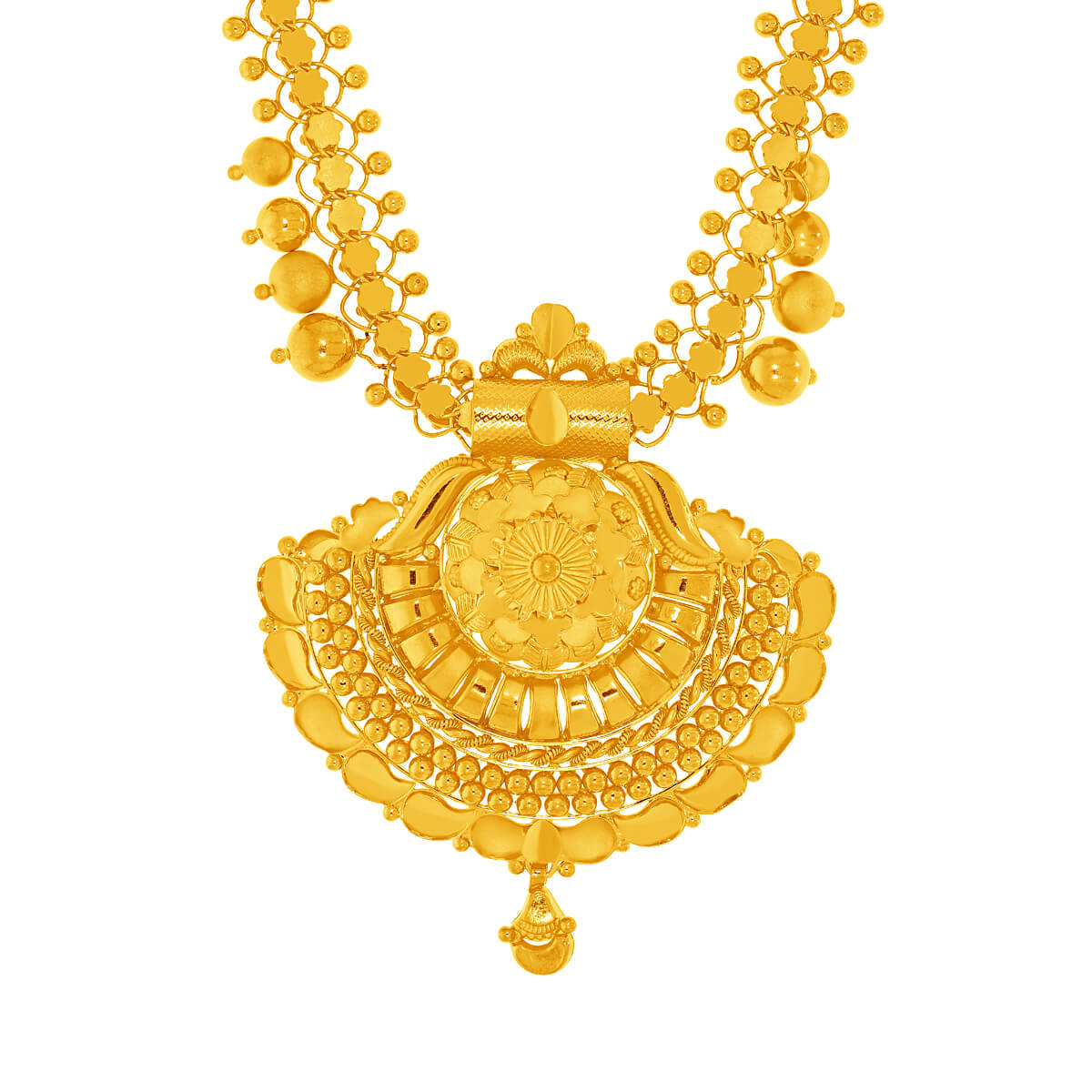 Vruta Gold Necklace with Free Gold Coin