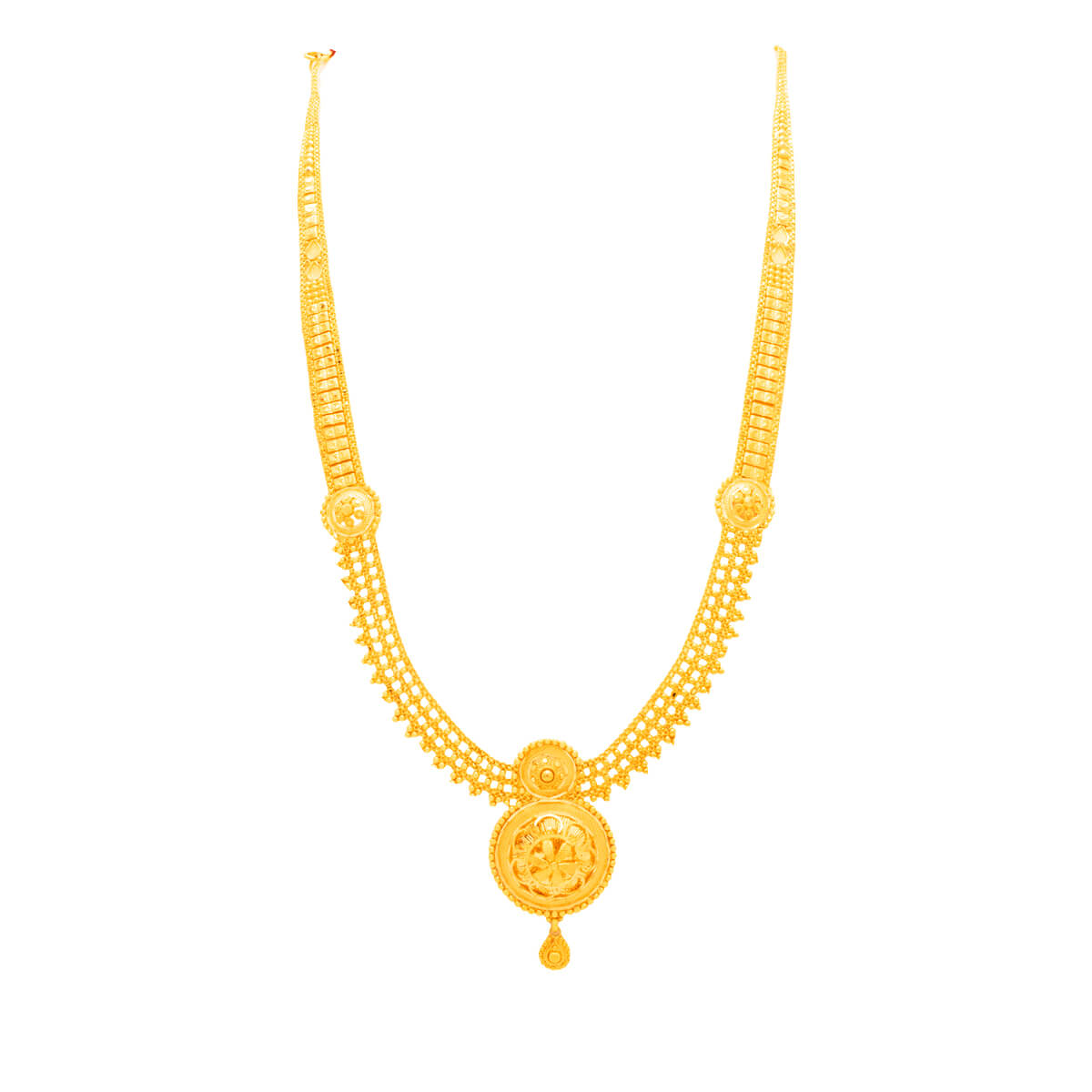 Majestic Gold Necklace with Free Gold Coin