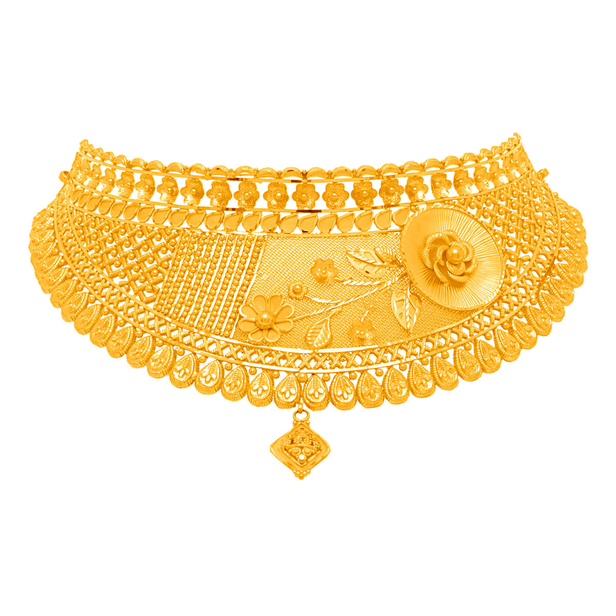 Kiya Gold Necklace with Free Gold Coin