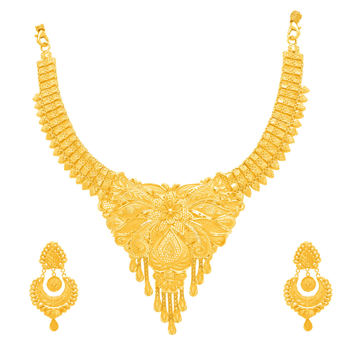 Driti Gold Necklace Set