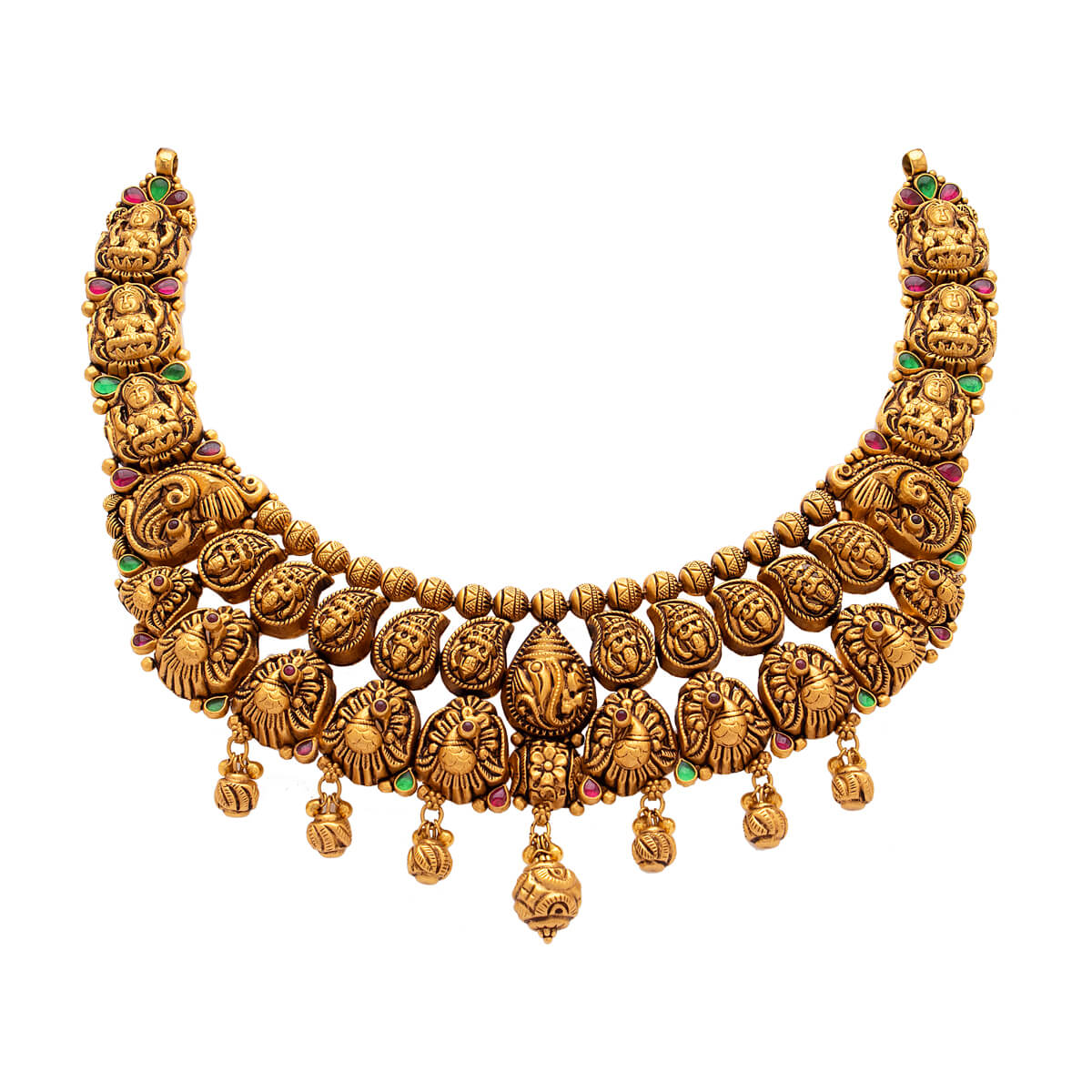 Arusha Elegant Gold Necklace with Free Gold Coin