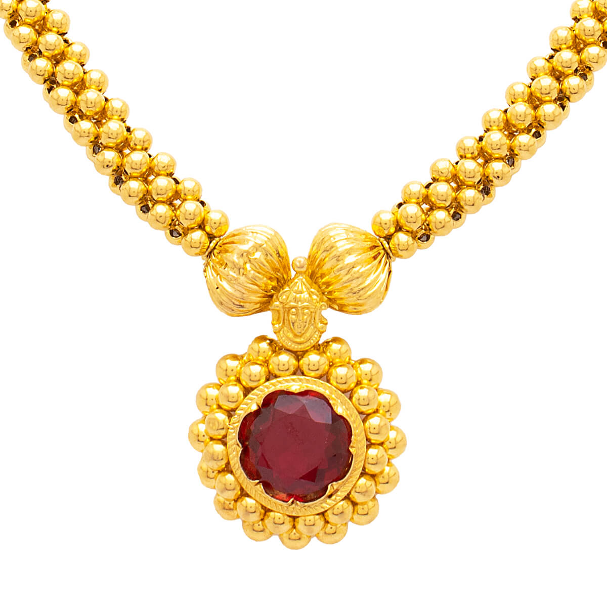 Ravisha Gold Thushi with Free Gold Coin