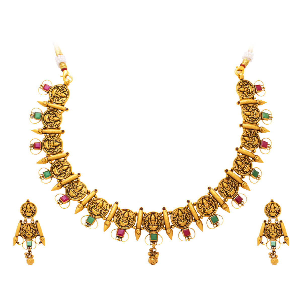 Gavrika Gold Necklace Set