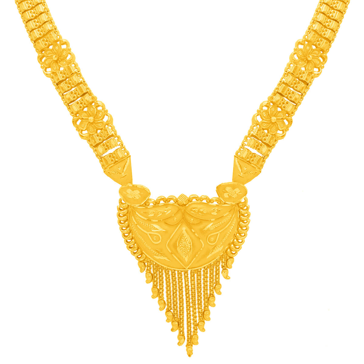 Maitri Gold Necklace with Free Gold Coin