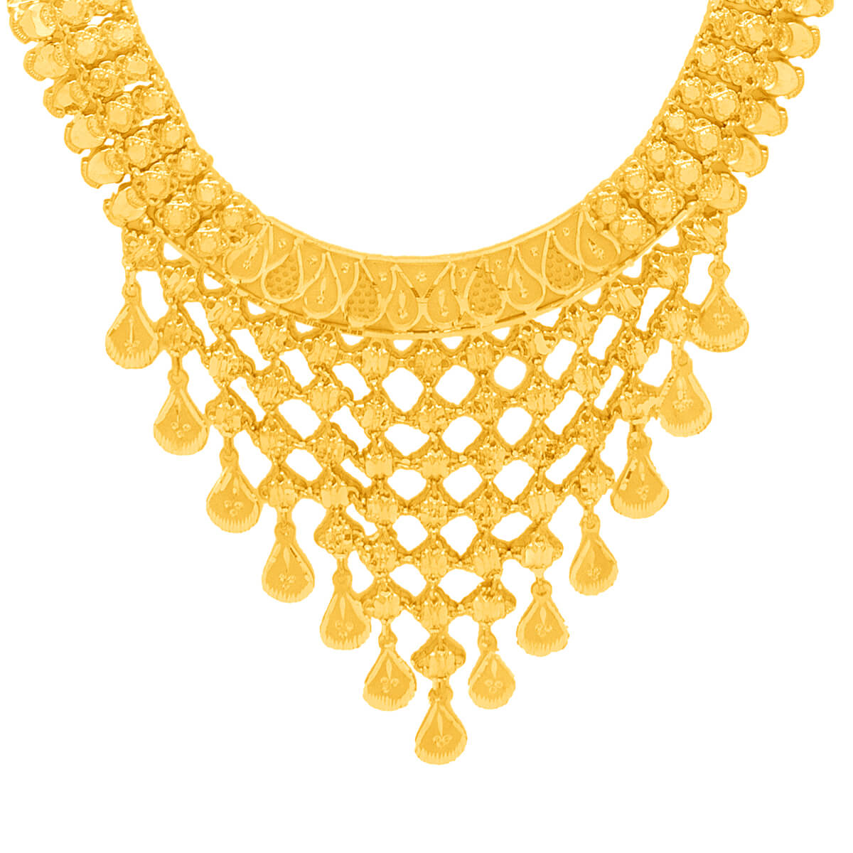 Zaira Gold Necklace with Free Gold Coin