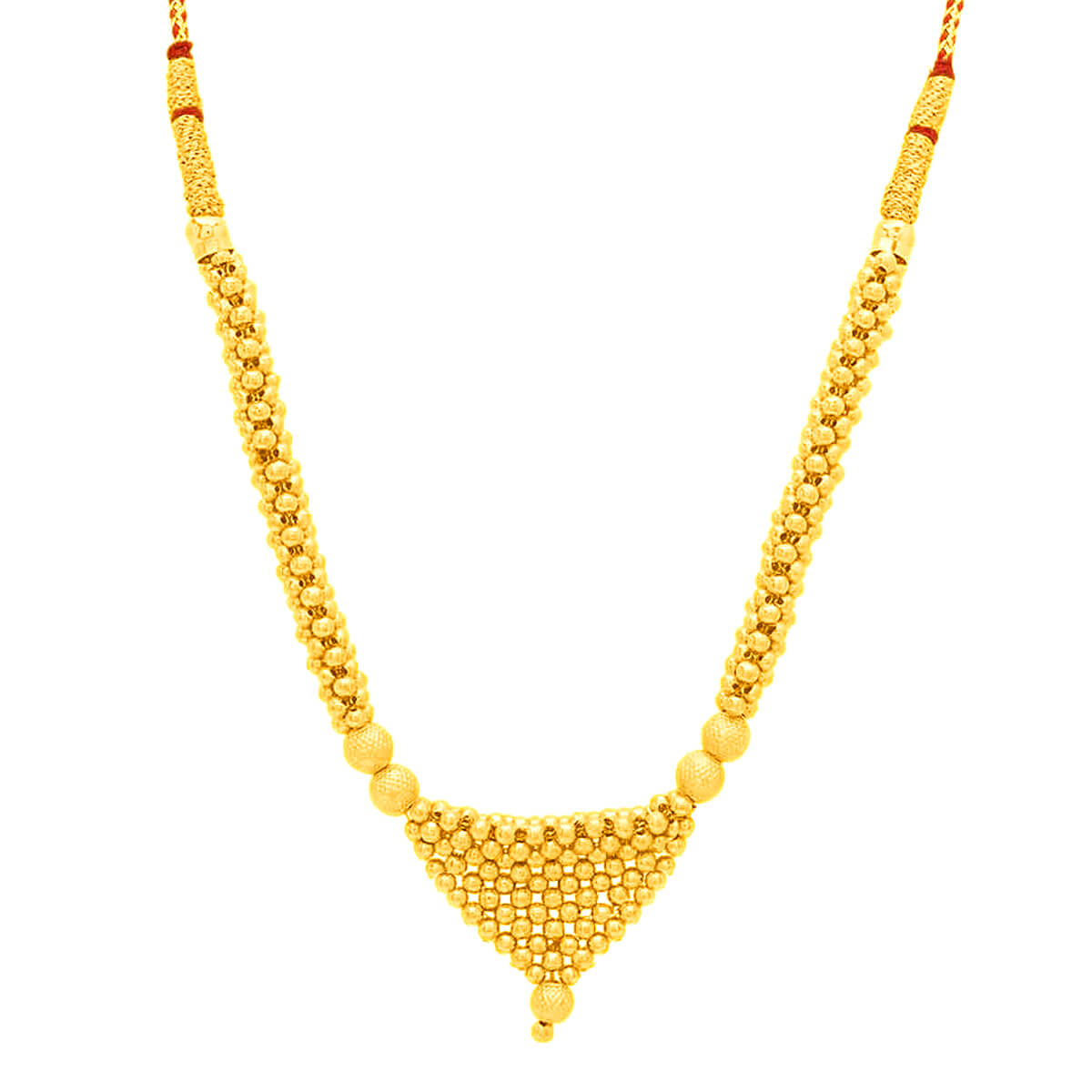 Swarika Gold Thushi with Free Gold Coin