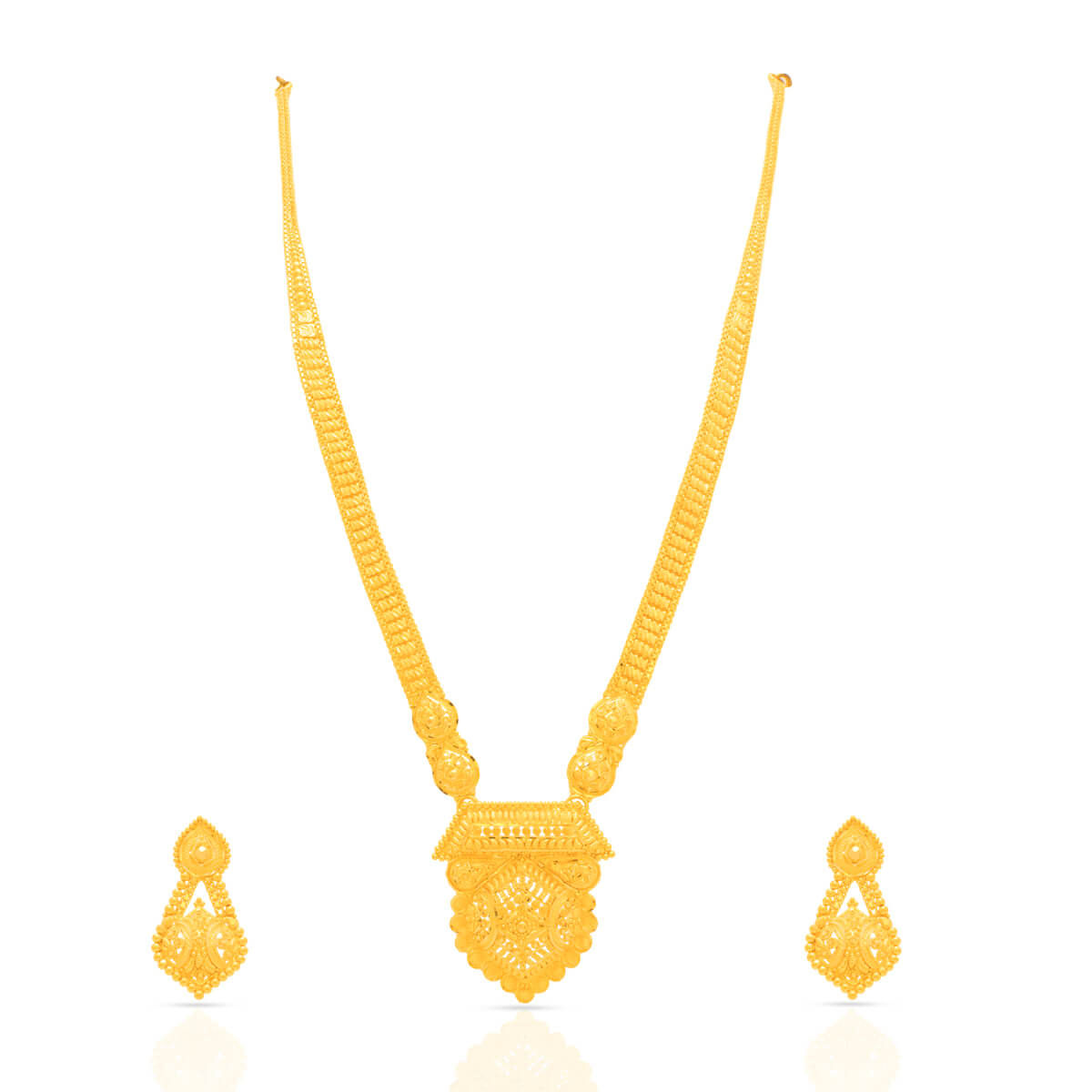 Gold Necklace Set with Free Gold Coin