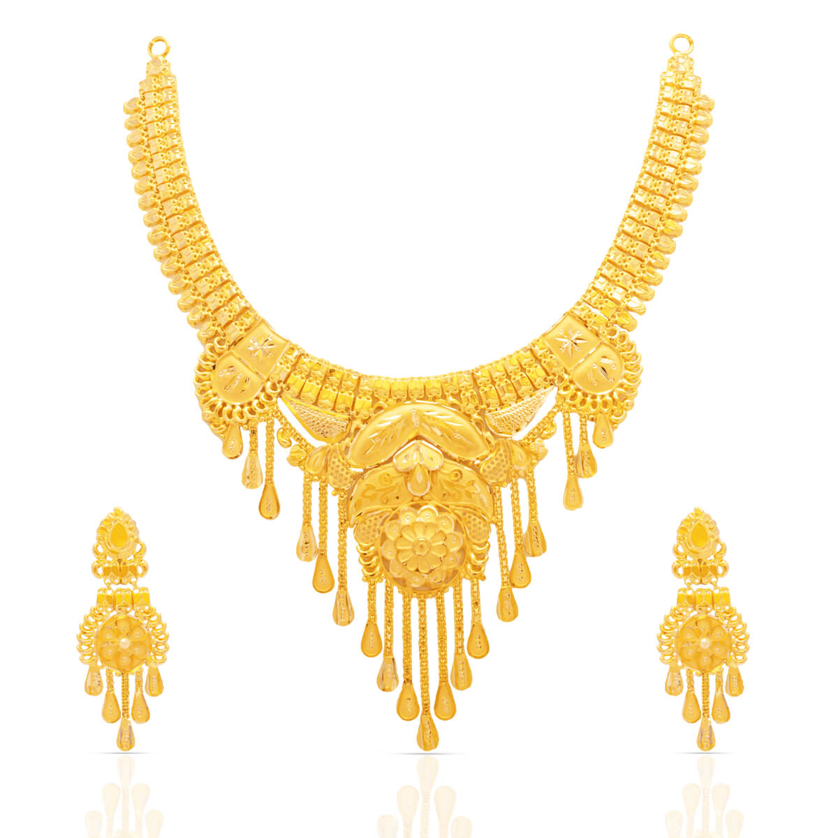 Gold Necklace Set