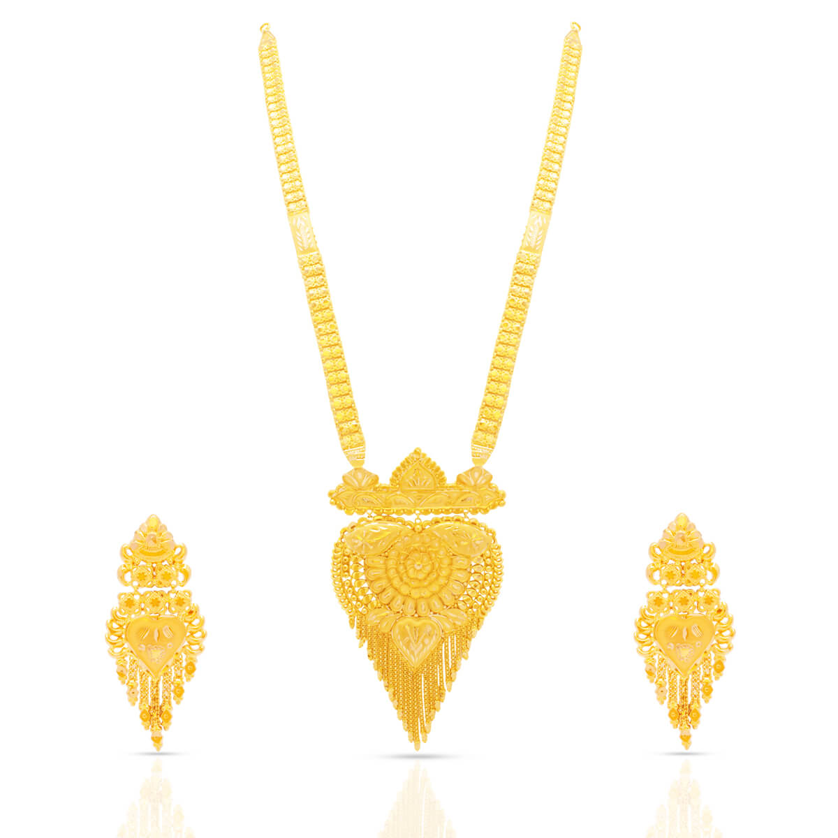 Gold Necklace Set with Free Gold Coin