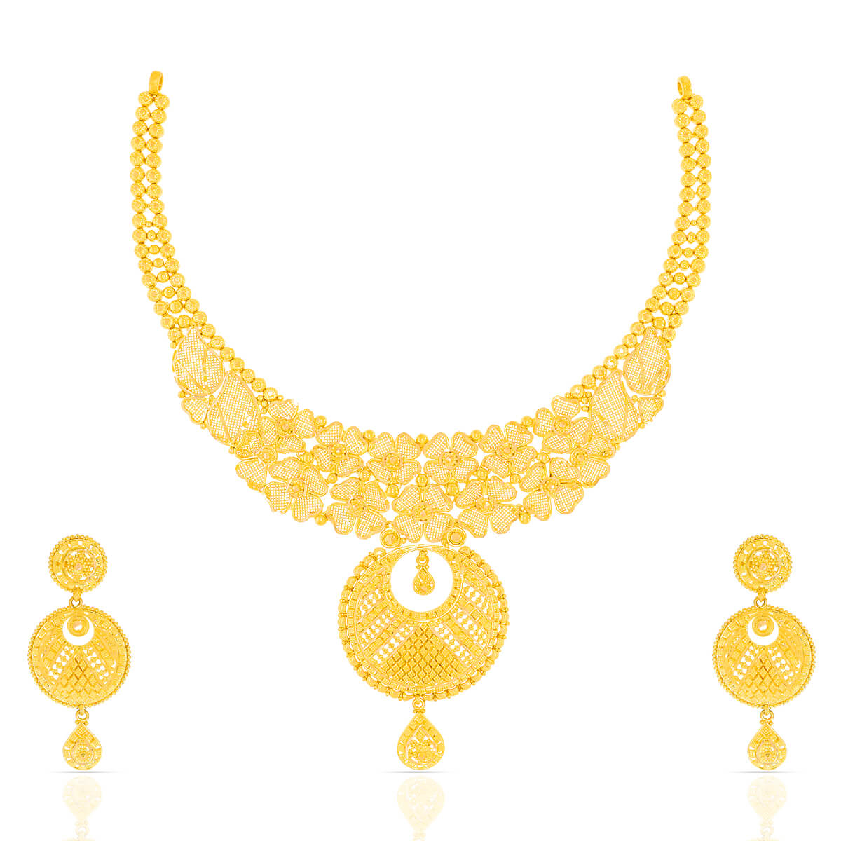 Gold Necklace Set