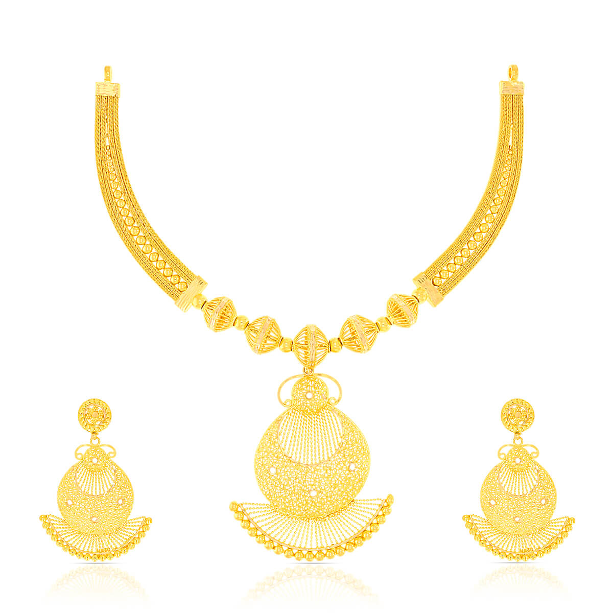 Gold Necklace Set