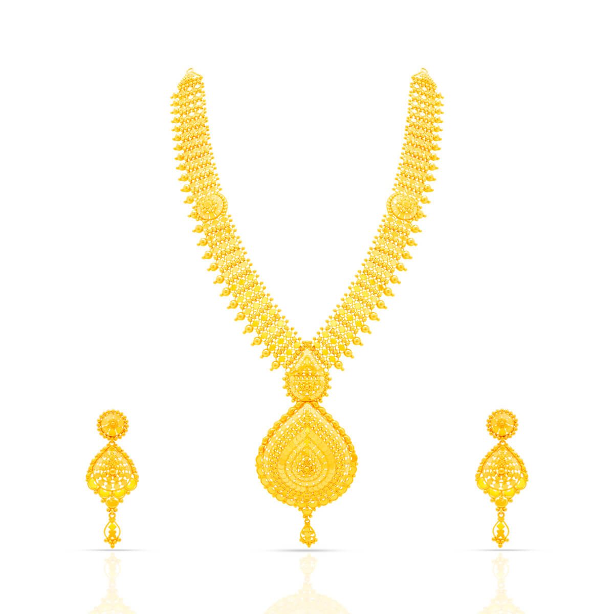 Timeless Treasures Gold Neklace Set
 with Free Gold Coin