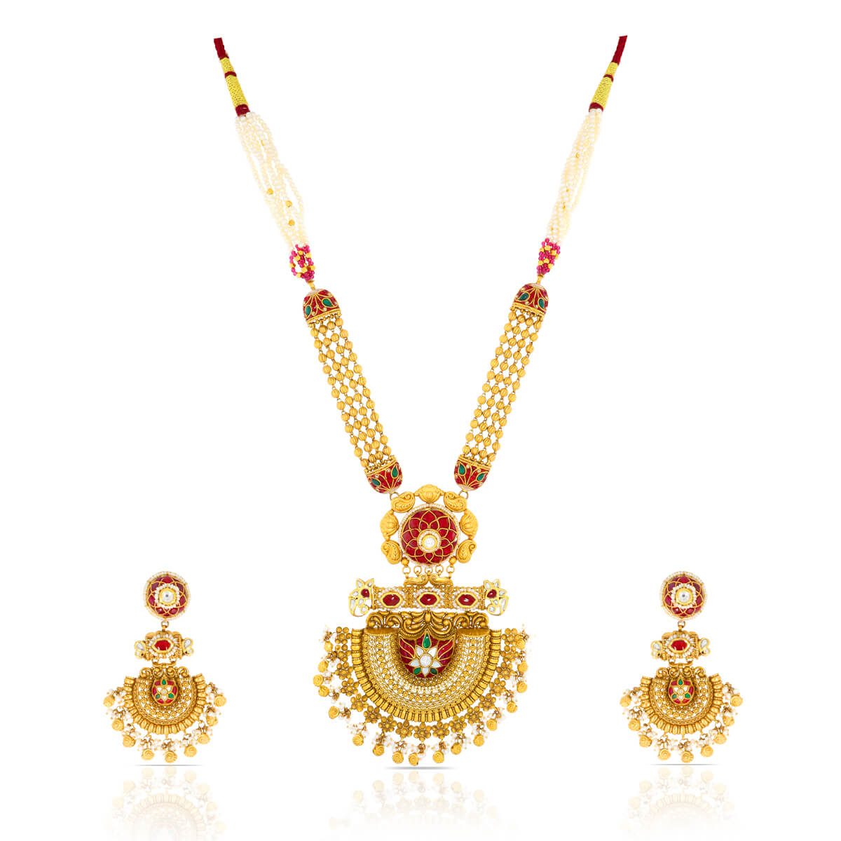 Gold Necklace Set