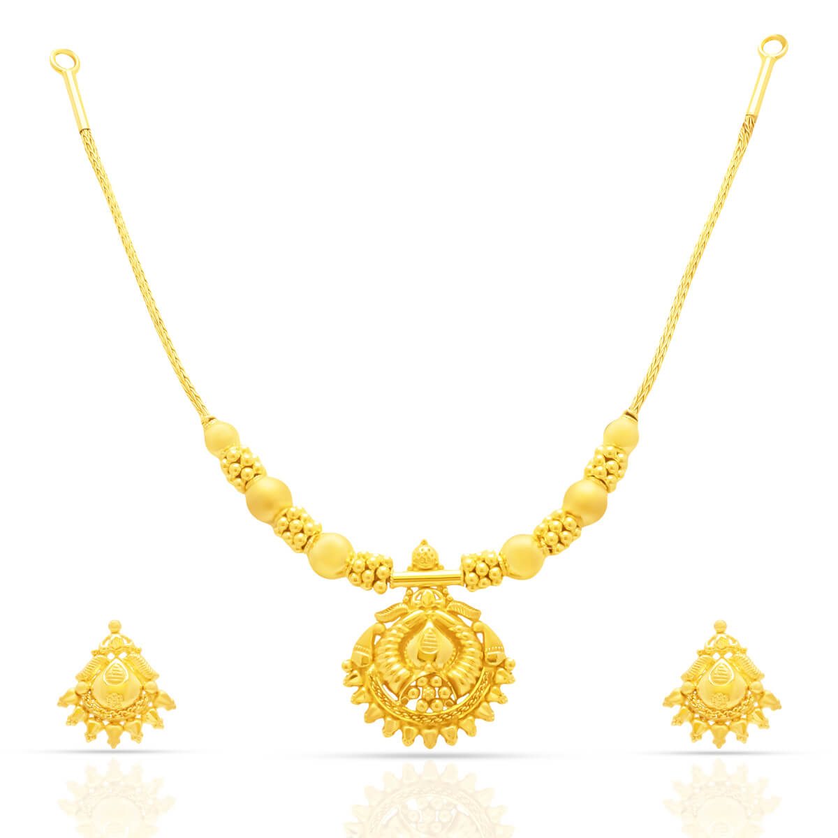 Gold Necklace Set