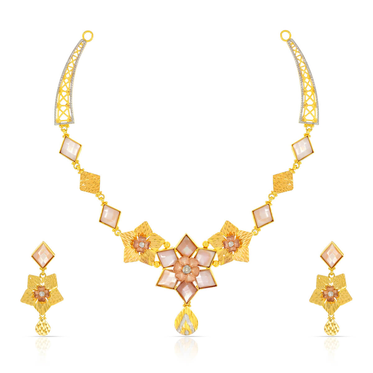 Gold Necklace Set