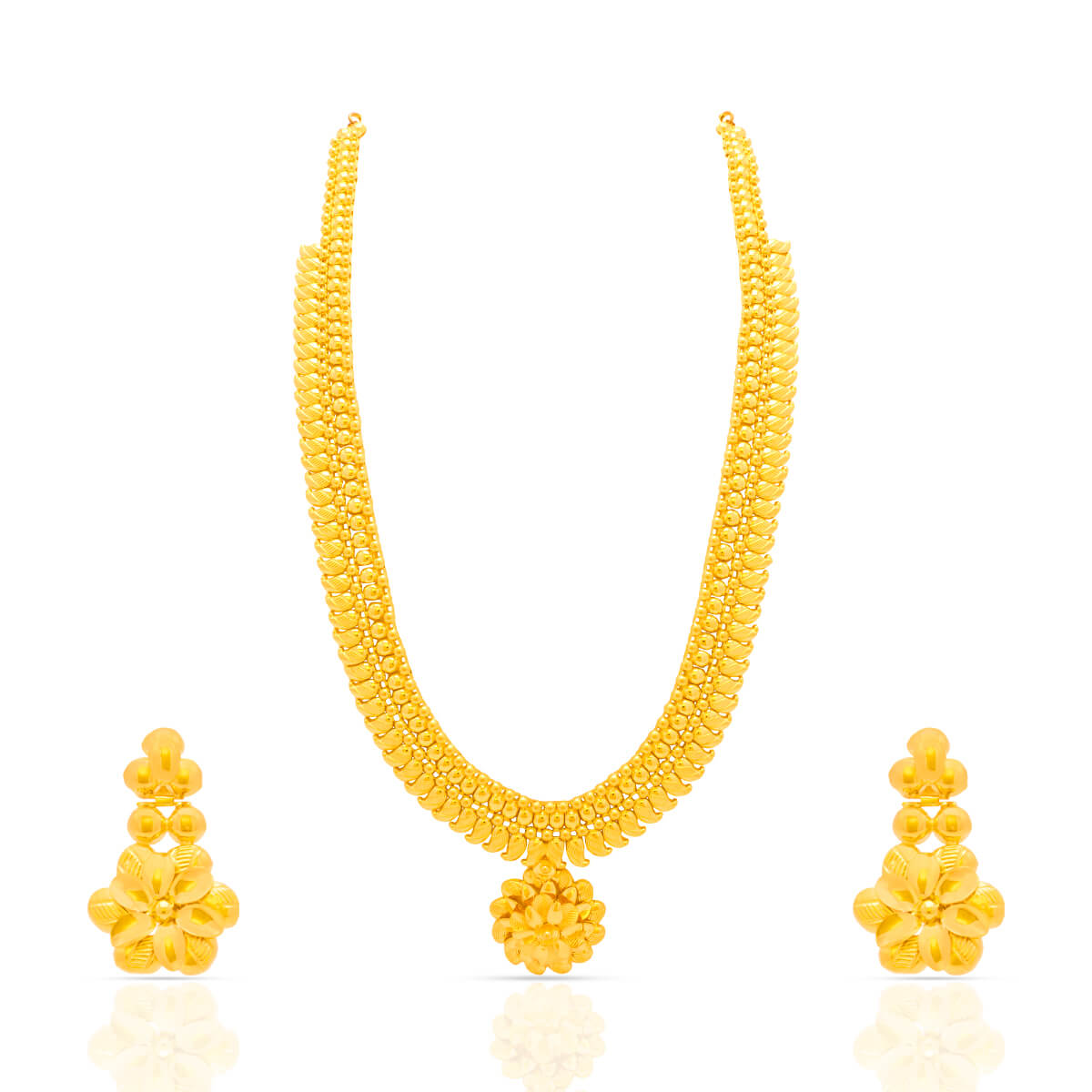 Gold Necklace Set with Free Gold Coin