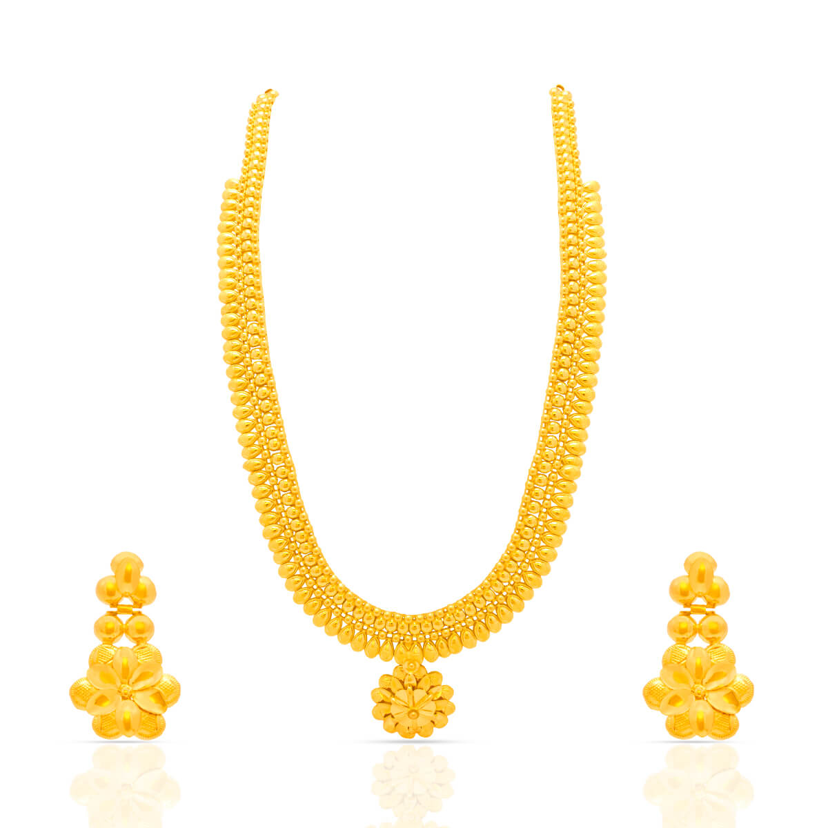 Gold Necklace Set with Free Gold Coin