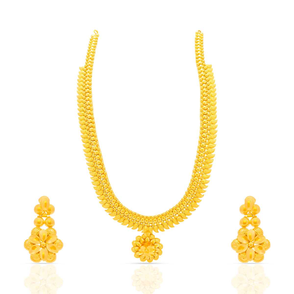 Gold Necklace Set with Free Gold Coin