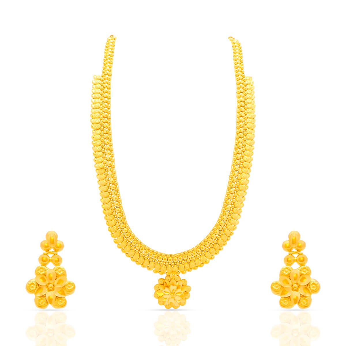 Gold Necklace Set with Free Gold Coin