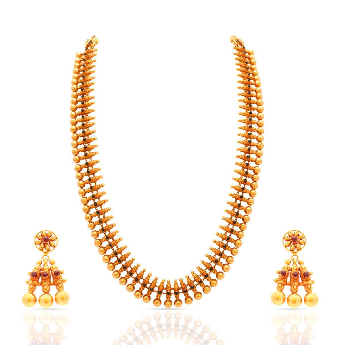 Gold Necklace Set with Free Gold Coin