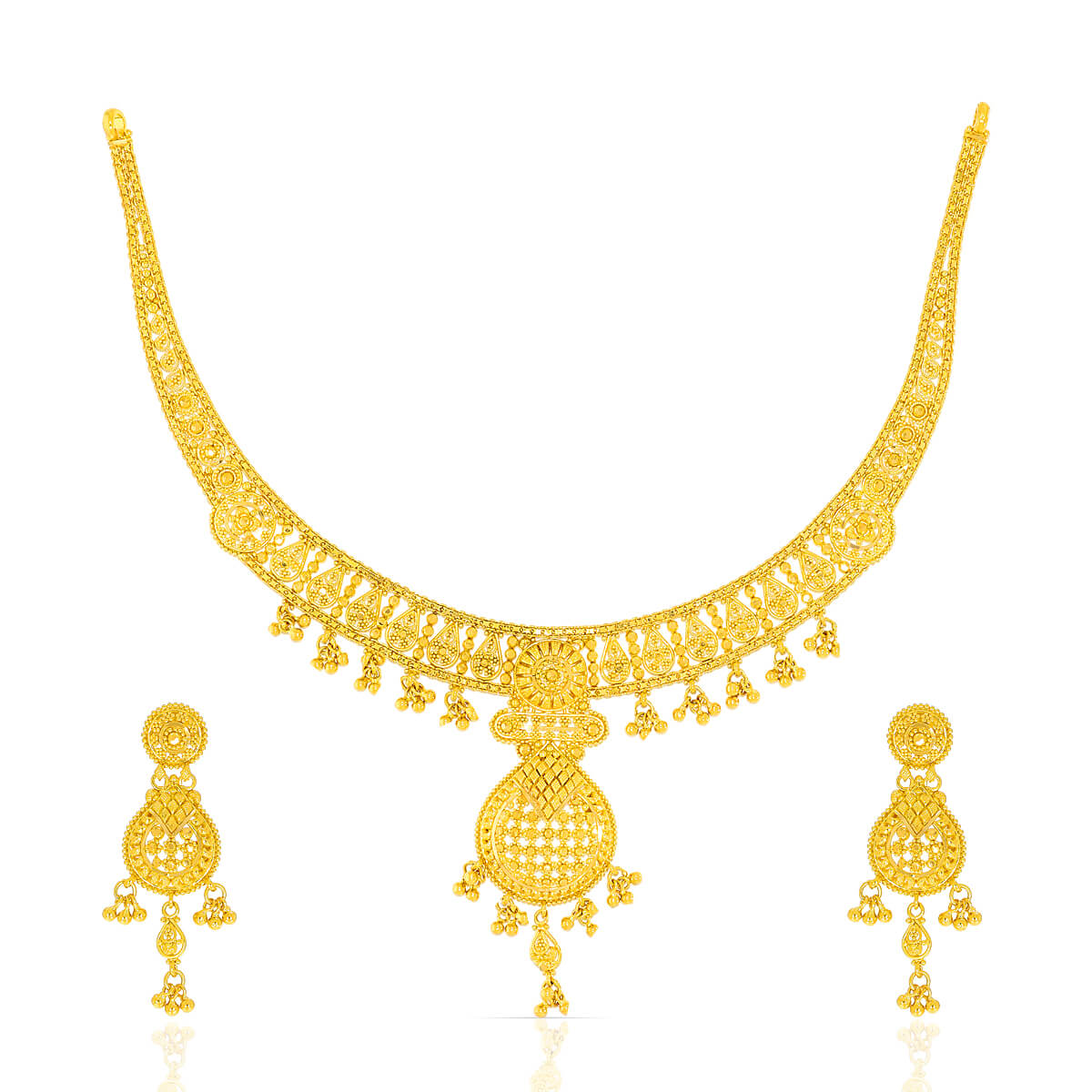 Delicate Gold Necklace Set with Free Gold Coin