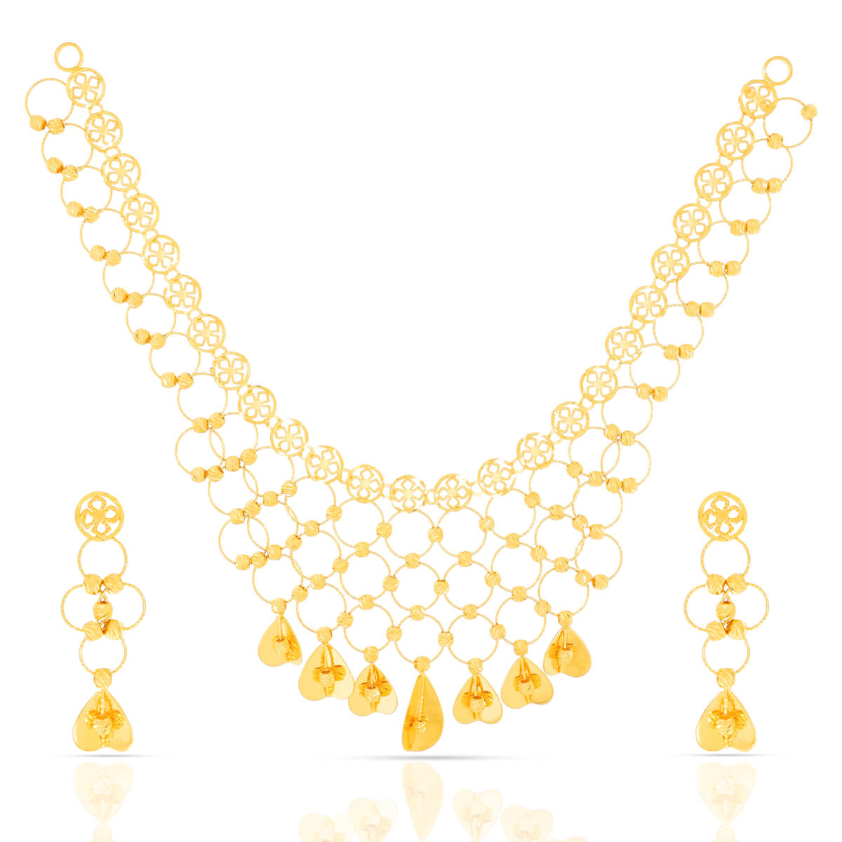 Gold Necklace Set