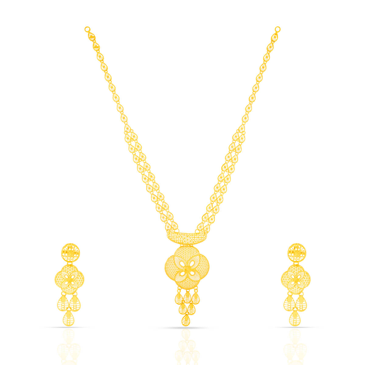 Regal Moments Gold Necklace Set
 with Free Gold Coin