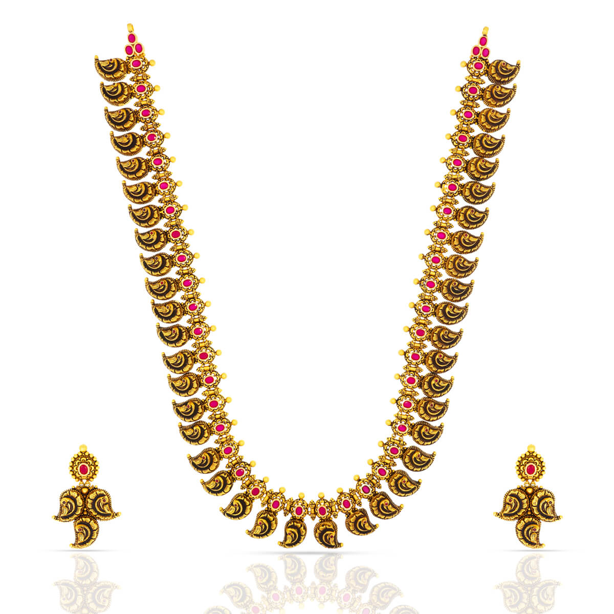 Gold Necklace Set with Free Gold Coin