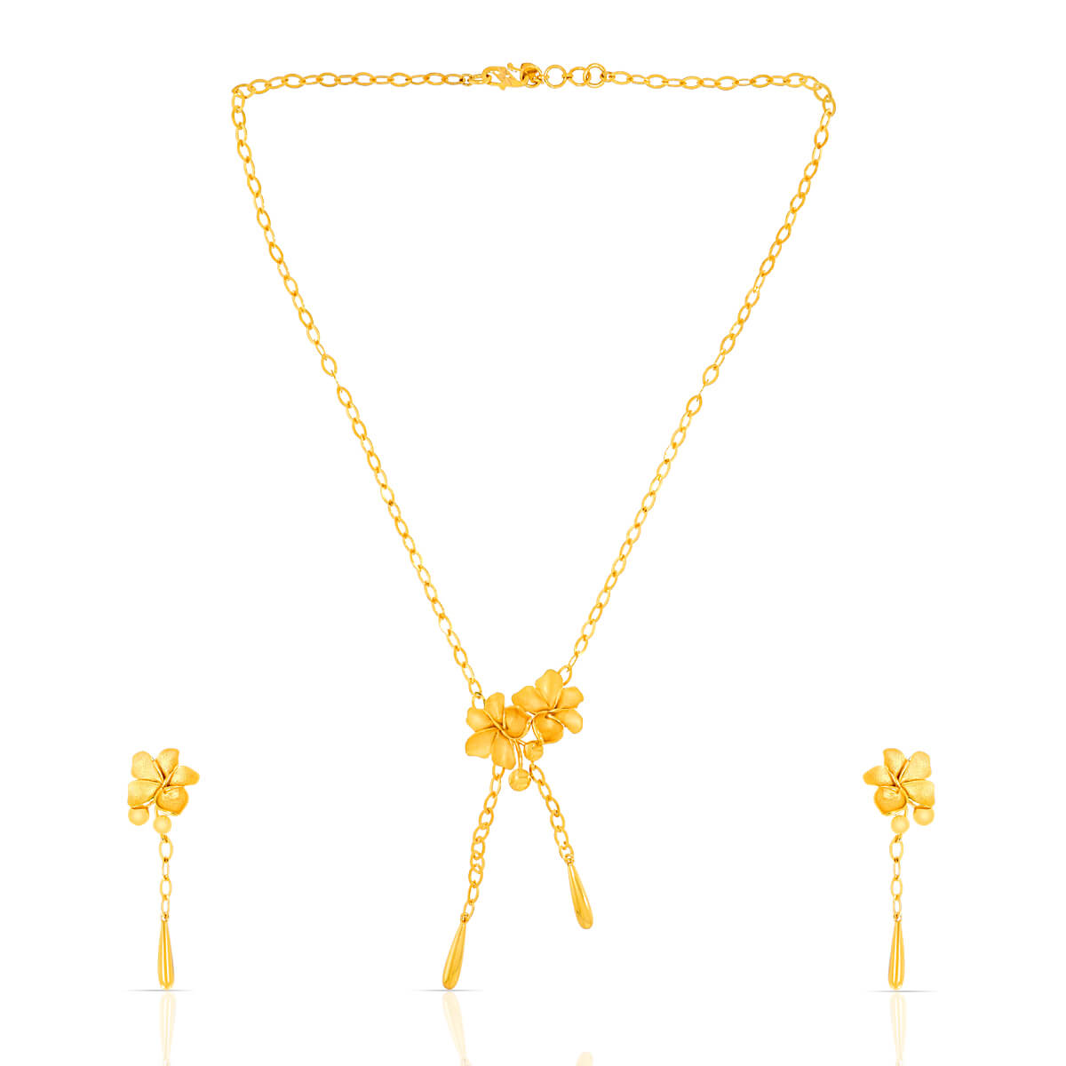 Blooming Beauty Necklace With Earring