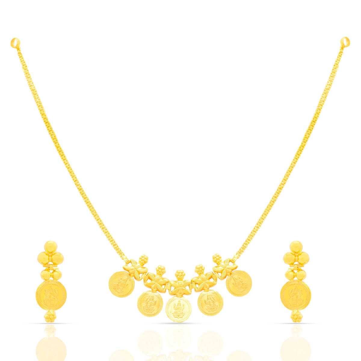 Gold Necklace Set