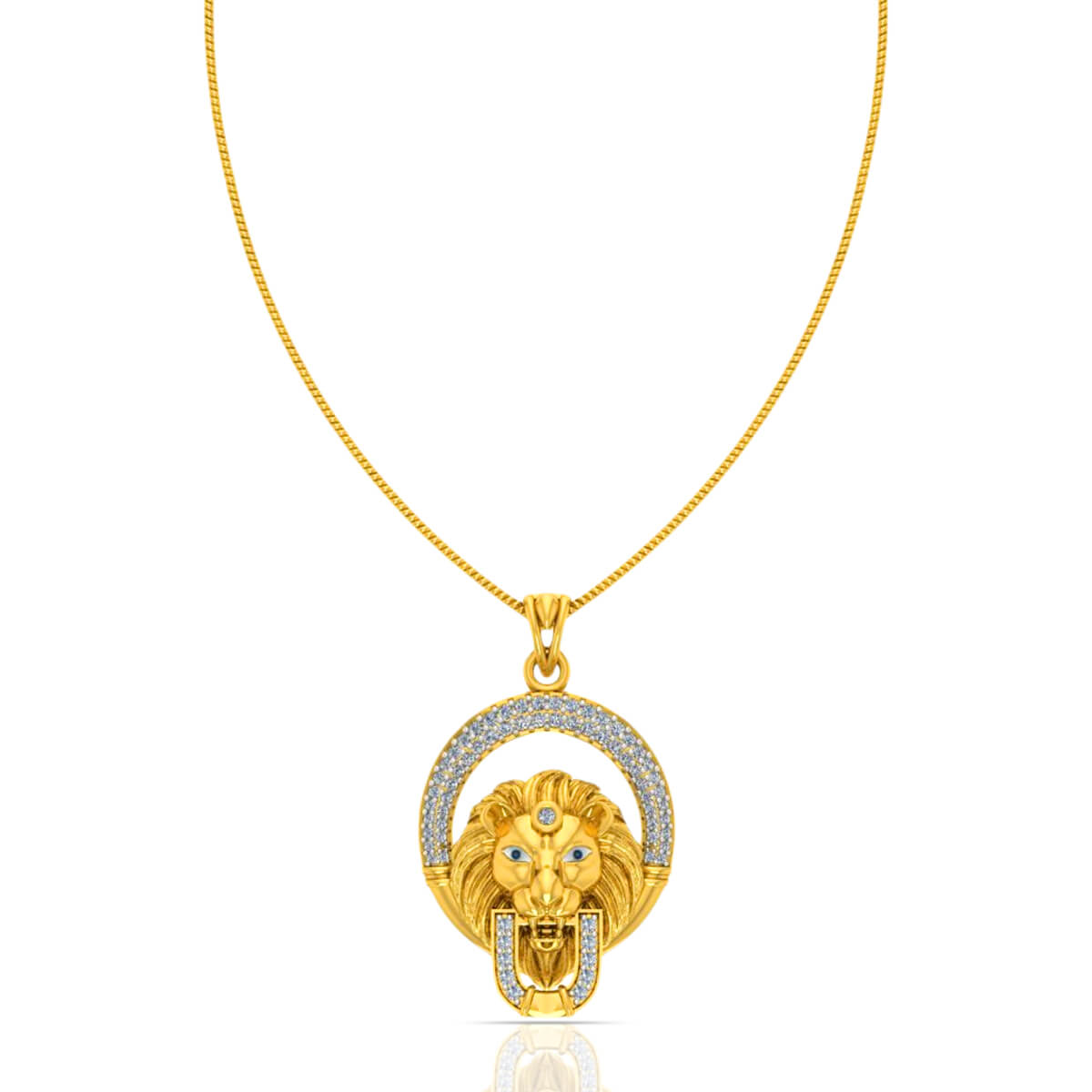 Gold Pendant with Free Gold Coin