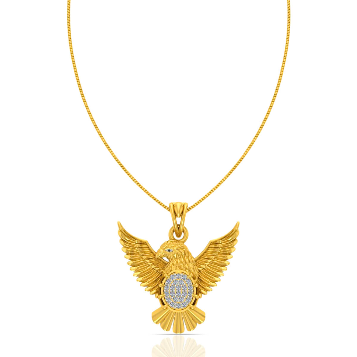 Gold Pendant with Free Gold Coin