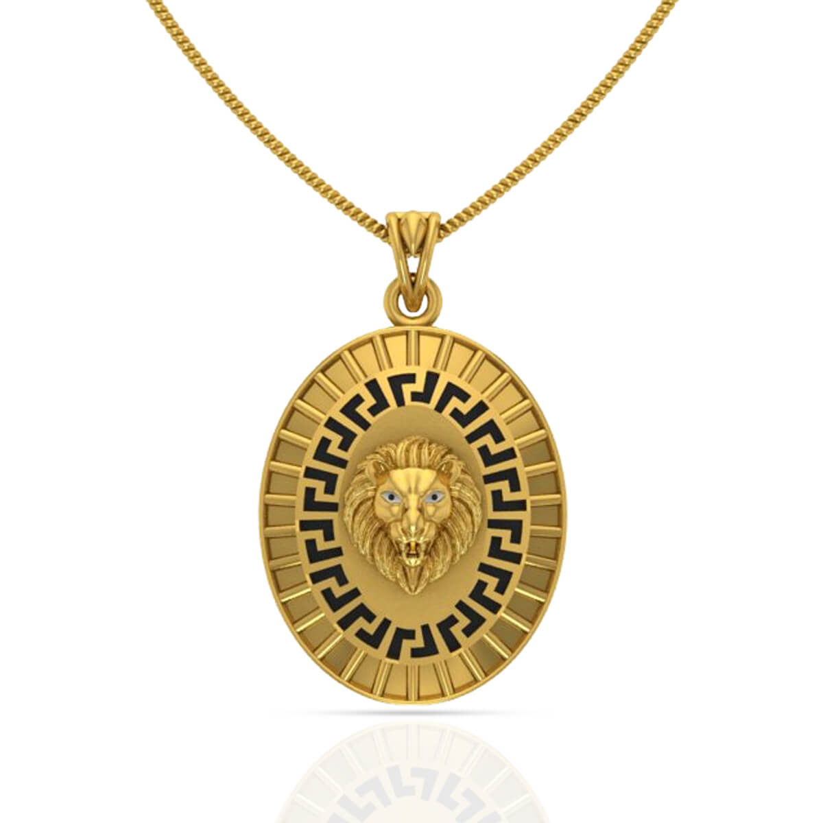 Gold Pendant with Free Gold Coin