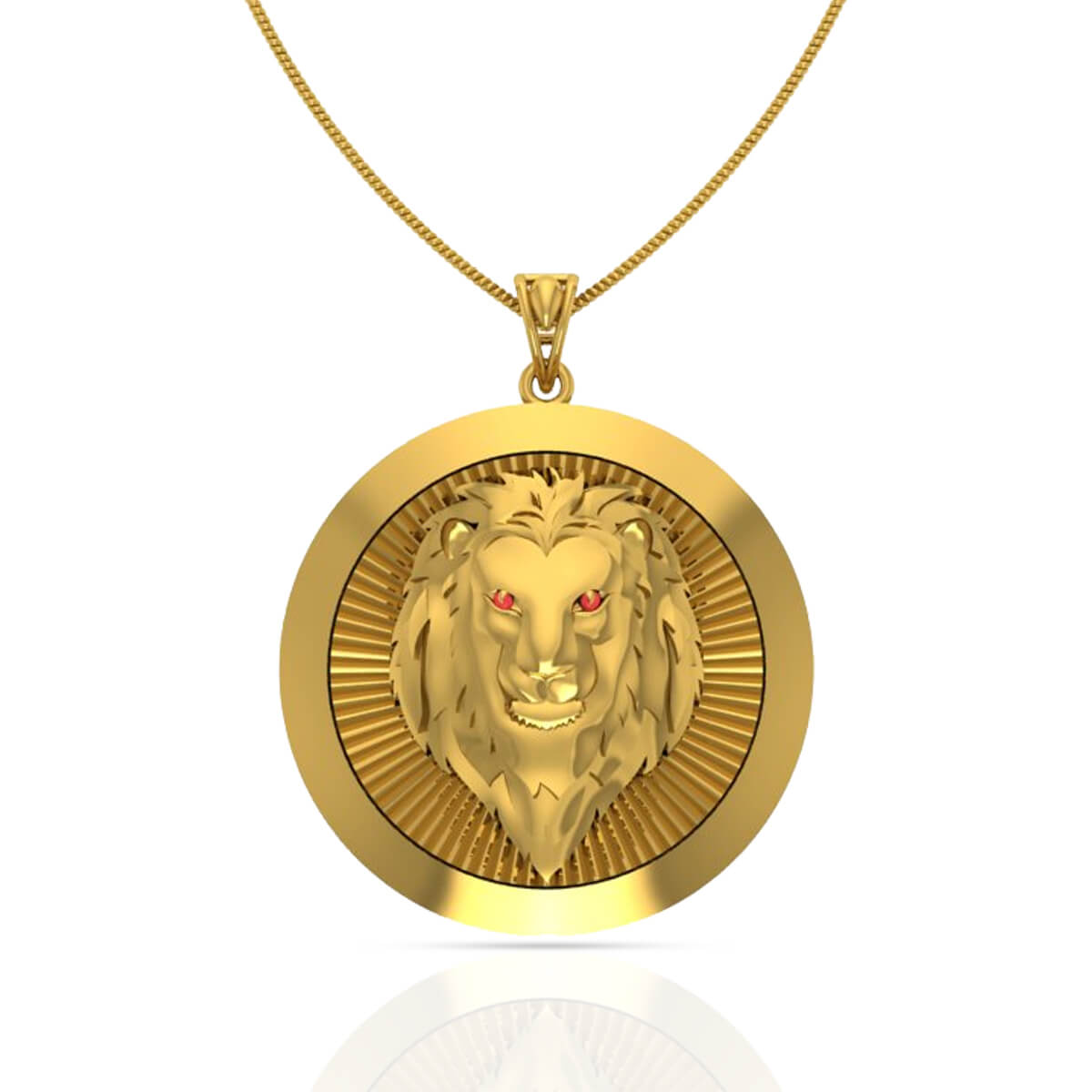 Gold Pendant with Free Gold Coin