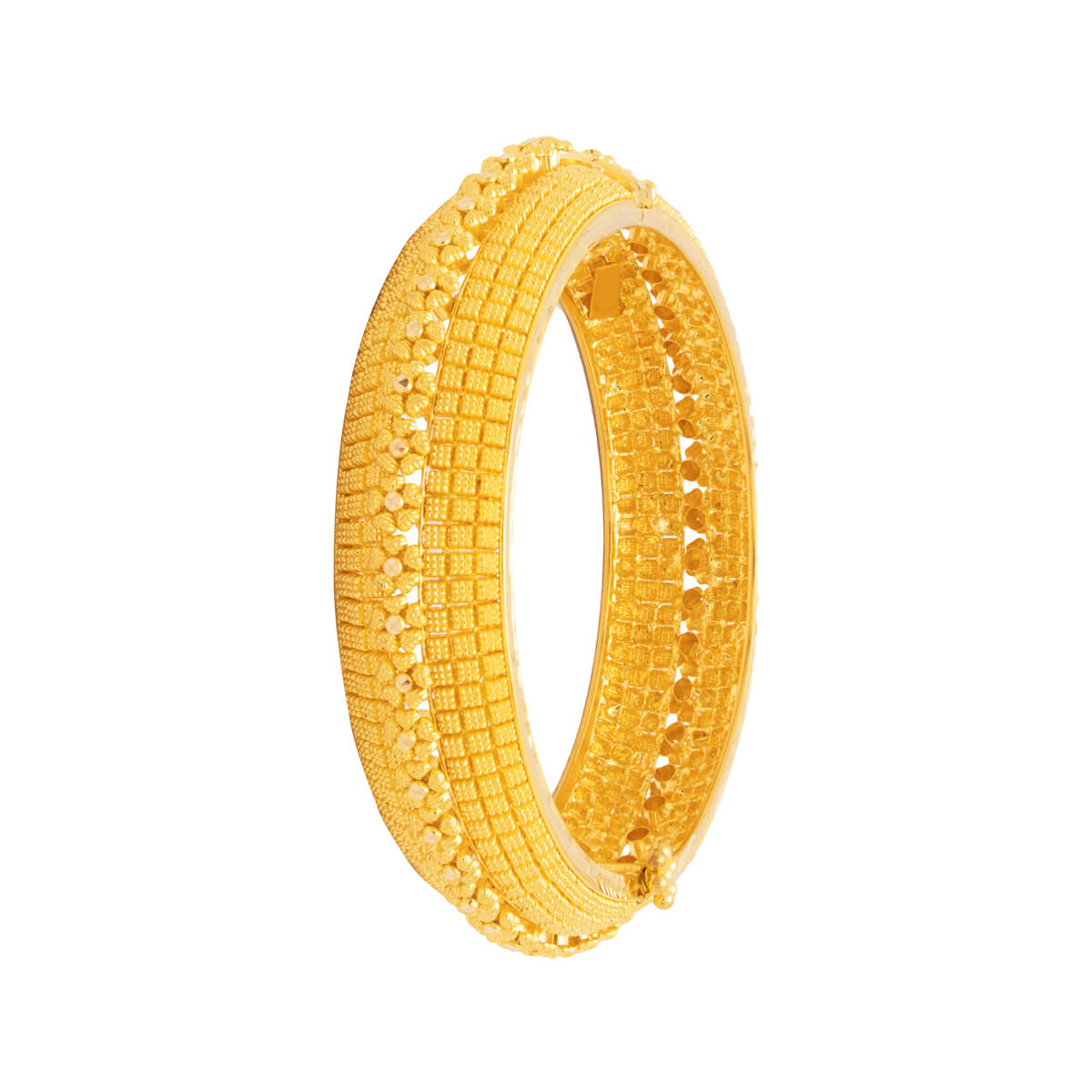 Yashika Gold Bangle with Free Gold Coin