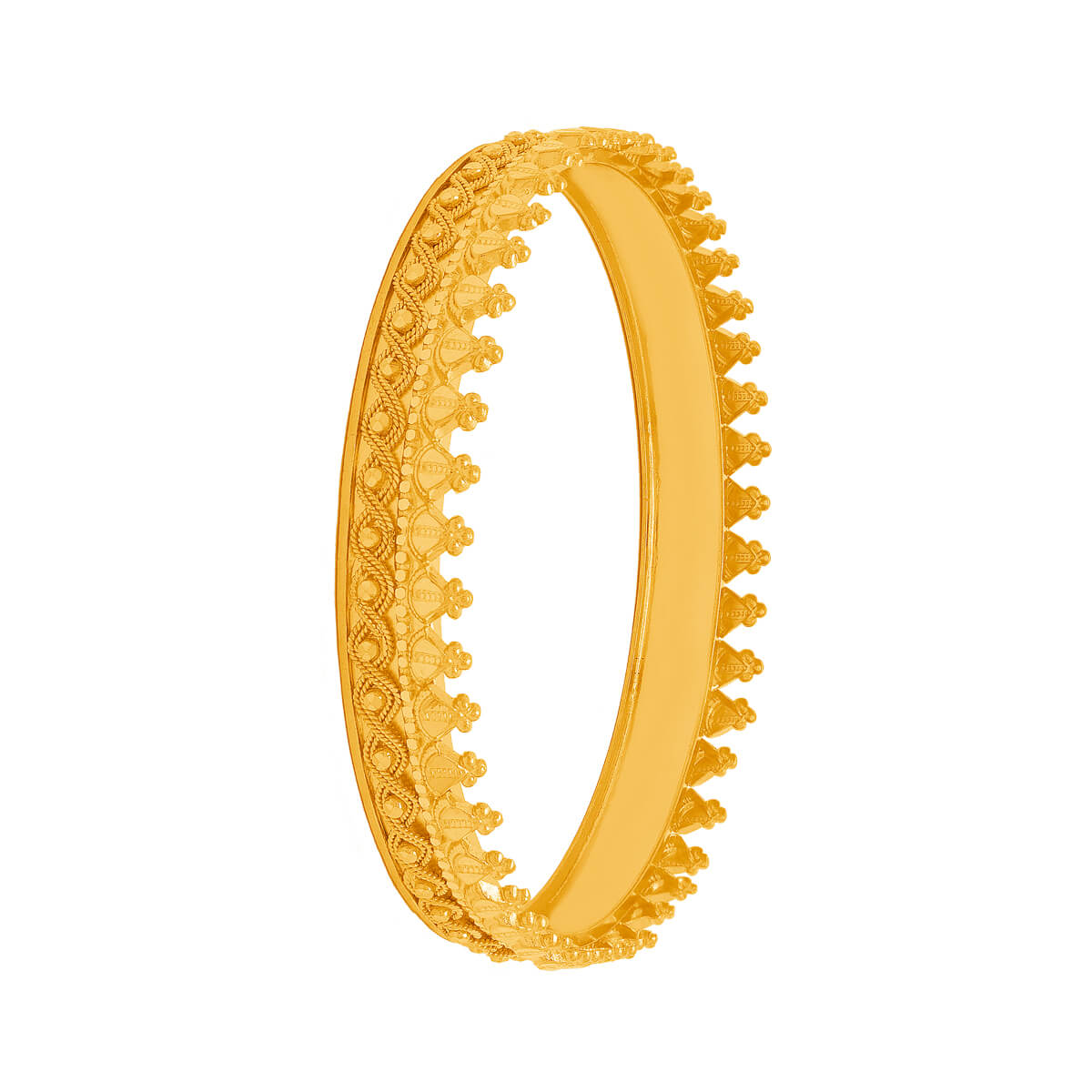 Amaira Gold Bangle with Free Gold Coin