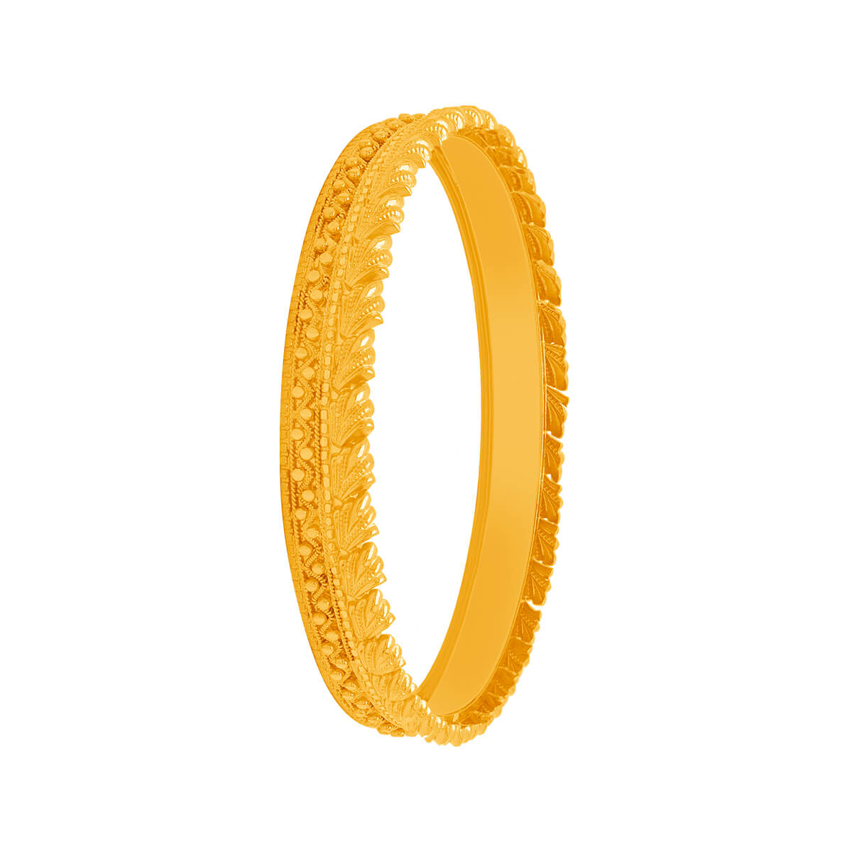 Meera Gold Bangle with Free Gold Coin